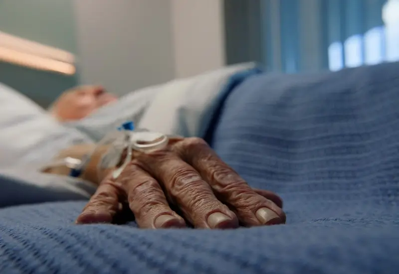 Patient in coma